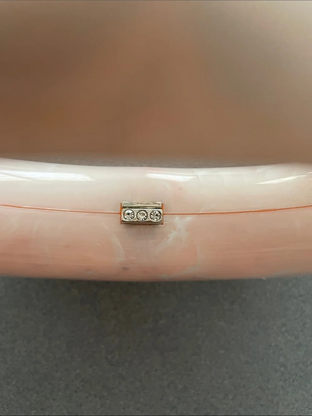 Pink Lucite Top-Handle Women’s Bag - Picture 3 of 6